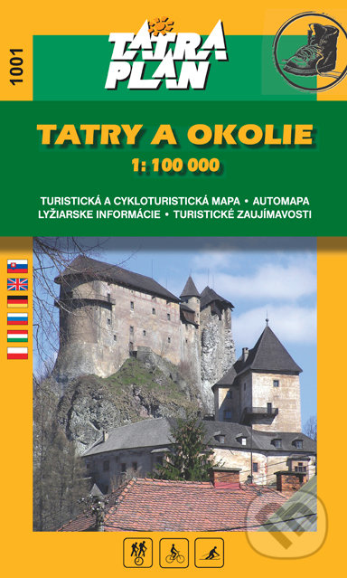 Tatry a okolie 1:100 000 -
