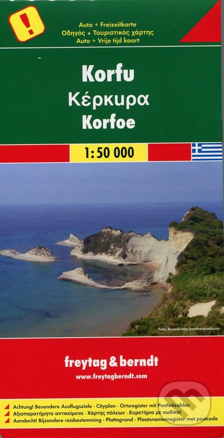 Korfu 1:50 000 -