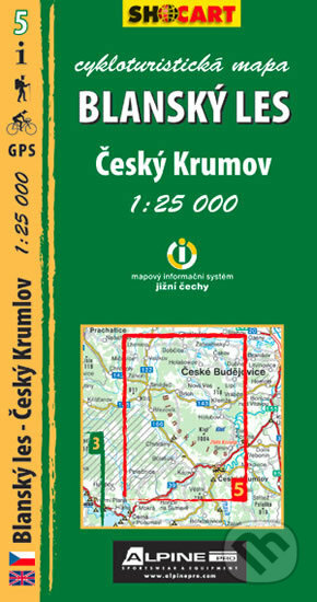 Blanský les - cykloturistická mapa č. 5 /1:25 000 -