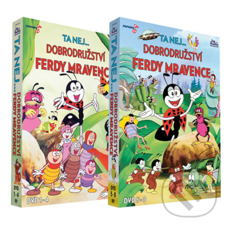 Dobrodružství Ferdy mravence (Kolekce 8 DVD) DVD