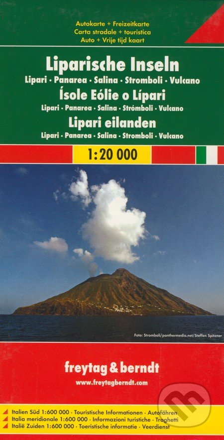 Liparische Inseln 1:20 000 -