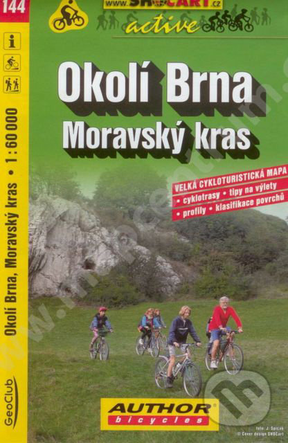 Okolí Brna - Moravský kras 1:60 000 -