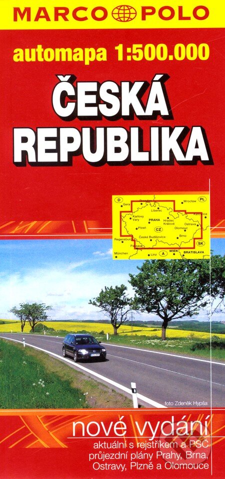 Česká republika 1:500 000 -