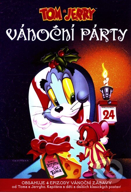 Tom a Jerry: Vánoční párty DVD